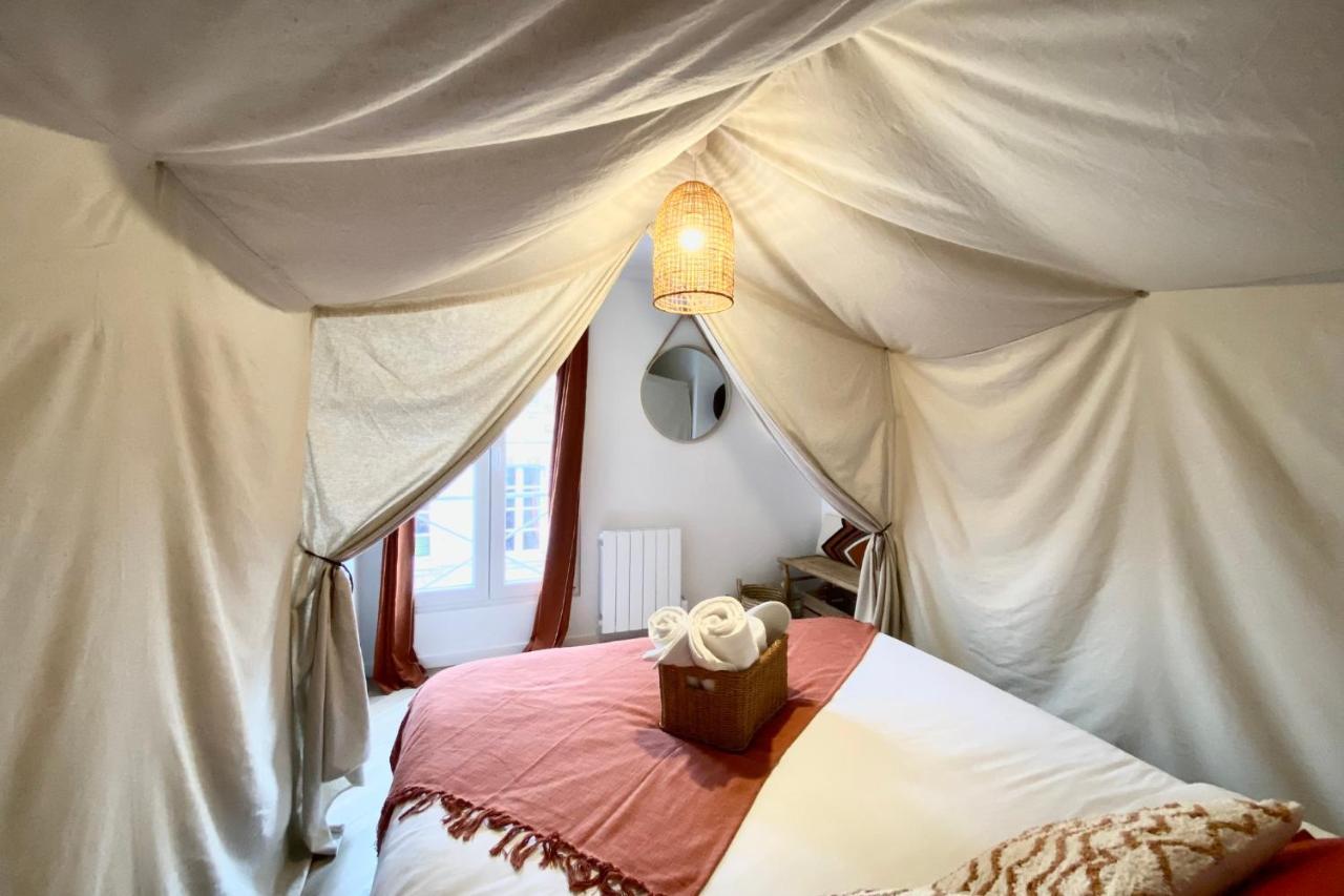 L'Expedition - Best Keys - Experience Unique - Deco Immersive - Lit Queen Size & Canape Convertible - Centre Ville - Netflix & Wifi Illimite - Check-In Autonome - Parking Gratuit Villeneuve-sur-Yonne Екстер'єр фото