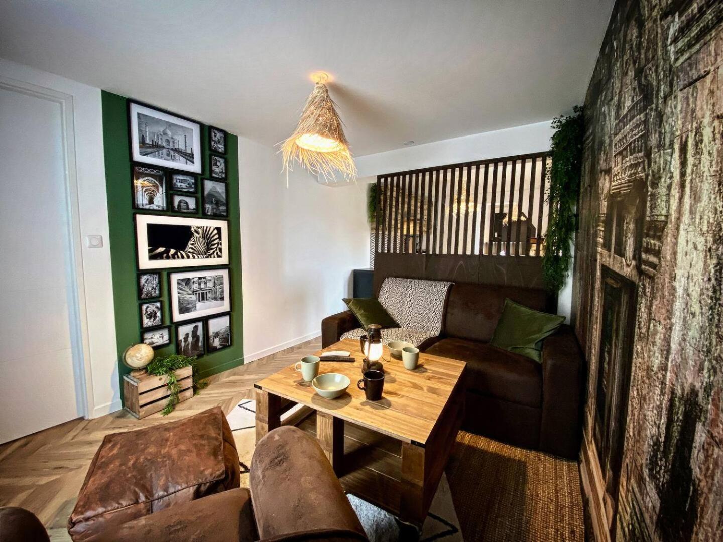 L'Expedition - Best Keys - Experience Unique - Deco Immersive - Lit Queen Size & Canape Convertible - Centre Ville - Netflix & Wifi Illimite - Check-In Autonome - Parking Gratuit Villeneuve-sur-Yonne Екстер'єр фото